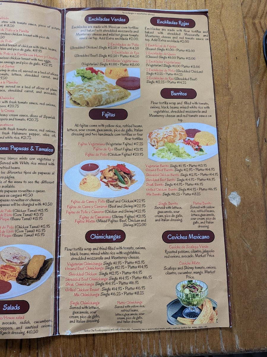 El Rinconcito Café Menu - Image 4